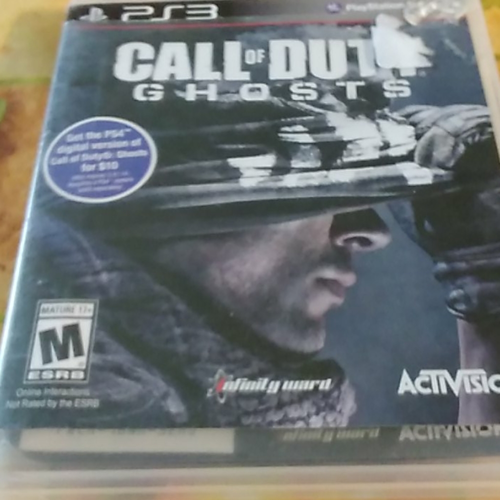 Ps3 call of duty ghosts